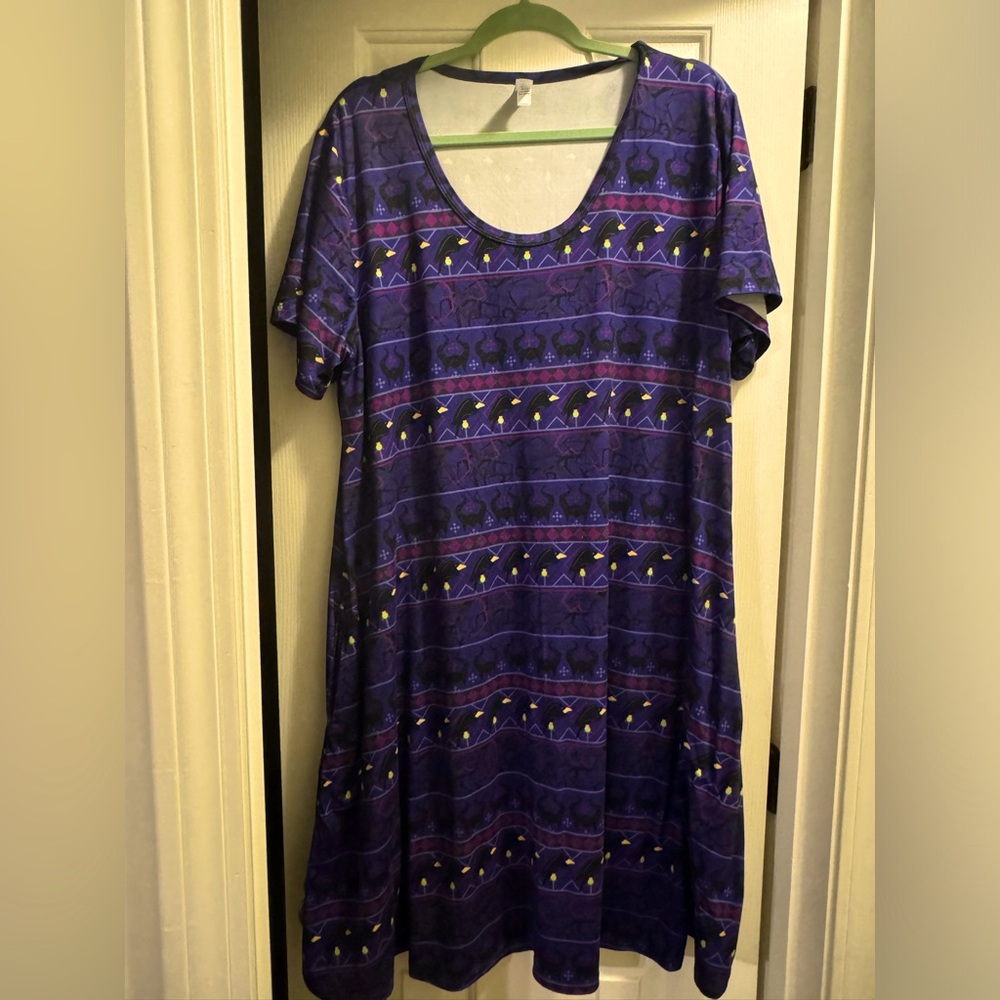 RARE Disney Villains Swing Dress 2X